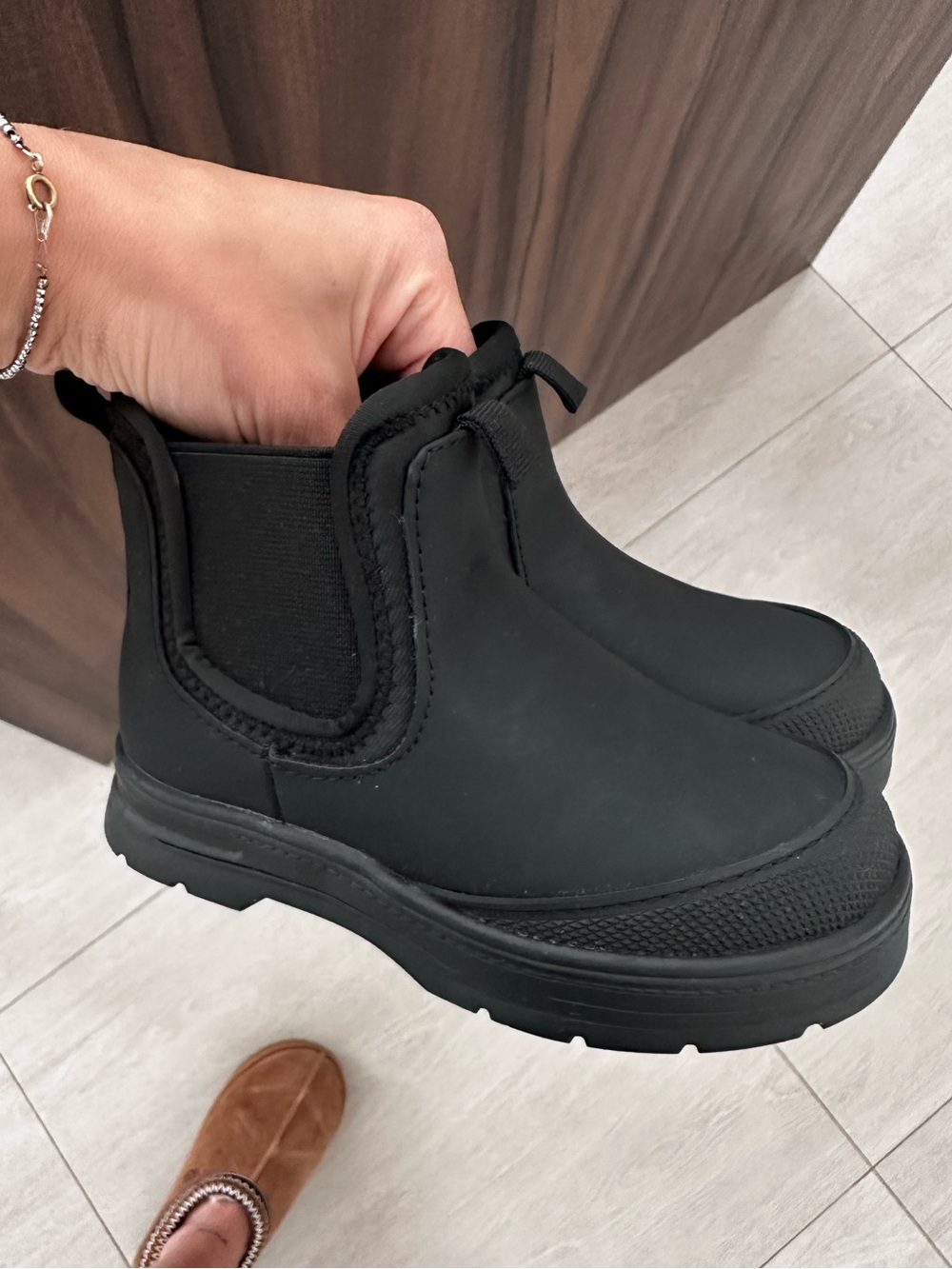 Zara toddler girl black booties